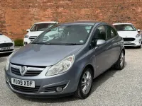 Used Vauxhall Corsa Design Edition 2009 Silver Hatchback