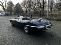 Used Jaguar E-Type 265 HP (194 kW) 1972 Blue Cabriolet