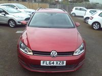 Used VW Golf VII SE 2014 Red Estate
