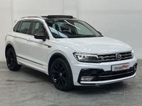 Used VW Tiguan R-line 150 HP (110 kW) 2017 White SUV