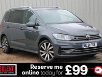 Used VW Touran R-line 147 HP (108 kW) 2021 Grey MPV