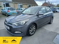 Used Hyundai i20 Premium 90 HP (66 kW) 2015 Grey Hatchback