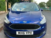 Used Ford C-MAX Zetec 125 HP (91 kW) 2016 Blue MPV