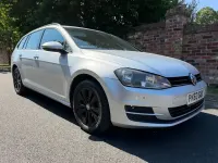 Used VW Golf VII SE 122 HP (89 kW) 2013 Silver Estate