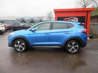 Used Hyundai Tucson Premium SE 136 HP (100 kW) 2015 Blue SUV