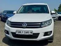 Used VW Tiguan Match 138 HP (101 kW) 2014 White SUV