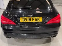 Used Mercedes CLA220 AMG 177 HP (130 kW) 2016 Black Coupe