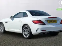 Used Mercedes SLC180 AMG line 156 HP (114 kW) 2018 White Cabriolet