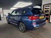 Used BMW X3 M Sport 190 HP (139 kW) 2018 Blue SUV