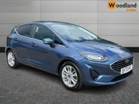 Used Ford Fiesta Titanium 2022 Blue Hatchback