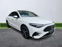 Usado Mercedes CLA 250+ AMG line 200 kW (272 CV) 2025 Blanco Berlina