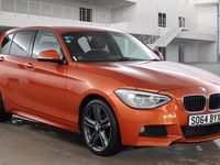 Used BMW 120 M Sport 2014 Orange Hatchback