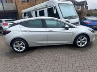 Used Vauxhall Astra SRi 150 HP (110 kW) 2019 Silver Hatchback
