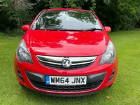 Used Vauxhall Corsa S 65 HP (47 kW) 2014 Red Hatchback