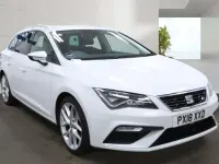 Used Seat Leon FR 2018 White Estate