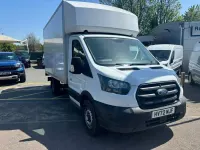 Second-hand Ford Transit 130 CP (95 kW) 2022 Alb Cabrio