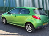 Used Mazda 2 Inclusive 103 HP (75 kW) 2009 Green Hatchback