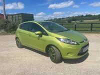 Used Ford Fiesta Style 2009 Green Hatchback