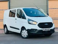 Used Ford Transit Custom 130 HP (95 kW) 2019 White Van
