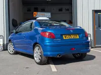 Used Peugeot 206 Allure 2005 Blue Cabriolet