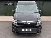 New MAN TGE 2026 Black Van