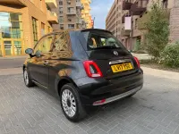 Used Fiat 500 Lounge 69 HP (50 kW) 2017 Black Hatchback