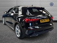 Used Audi A3 S-Line 147 HP (108 kW) 2024 Black Hatchback