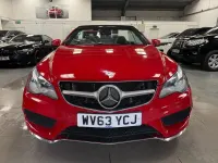 Used Mercedes E250 AMG 204 HP (150 kW) 2013 Red Cabriolet
