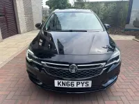 Used Vauxhall Astra Elite 150 HP (110 kW) 2016 Black Estate