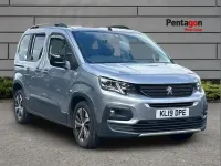 Used Peugeot Rifter GT-line 110 HP (80 kW) 2019 Grey MPV