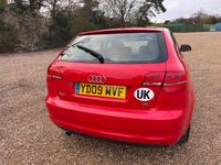 Used Audi A3 Sportback 102 HP (75 kW) 2009 Red Hatchback