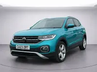 Used VW T-Cross SEL 2023 Turquoise SUV