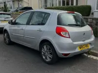 Used Renault Clio Dynamique 73 HP (53 kW) 2012 Silver Hatchback