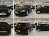 Used Seat Leon 110 HP (80 kW) 2017 Black Hatchback