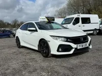 Used Honda Civic SR 120 HP (88 kW) 2018 White Hatchback