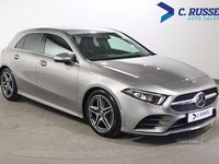 Used Mercedes A200 AMG line 163 HP (119 kW) 2020 Silver Hatchback