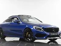 Used Mercedes C220 AMG Line Premium 2016 Blue Coupe