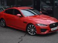 Used Jaguar XE R-Dynamic 180 HP (132 kW) 2020 Red Sedan