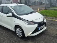 Used Toyota Aygo X-play 69 HP (50 kW) 2016 White Hatchback