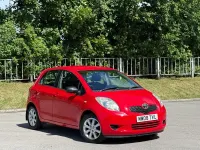 Used Toyota Yaris 2008 Red Hatchback