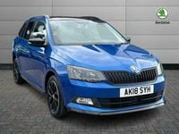 Used Skoda Fabia Monte Carlo 110 HP (80 kW) 2018 Blue Hatchback
