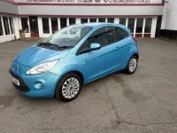 Used Ford Ka Zetec 69 HP (50 kW) 2015 Blue Hatchback