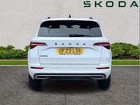 Used Skoda Karoq SportLine 147 HP (108 kW) 2023 Moon white metallic SUV