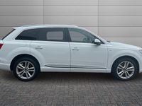 Used Audi Q7 S-Line 218 HP (160 kW) 2016 Pure white SUV