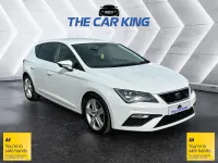 Used Seat Leon FR 130 HP (95 kW) 2019 White Hatchback