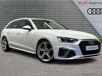Used Audi A4 S-Line 201 HP (147 kW) 2024 White Estate