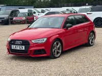 Used Audi S3 Sportback Black Edition 2017 Red Hatchback