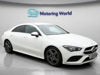 Used Mercedes CLA180 AMG line 136 HP (100 kW) 2021 White Sedan