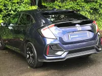 Used Honda Civic SR 126 HP (92 kW) 2020 Blue Hatchback
