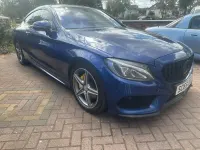 Used Mercedes C220 AMG Line Premium 2015 Blue Coupe